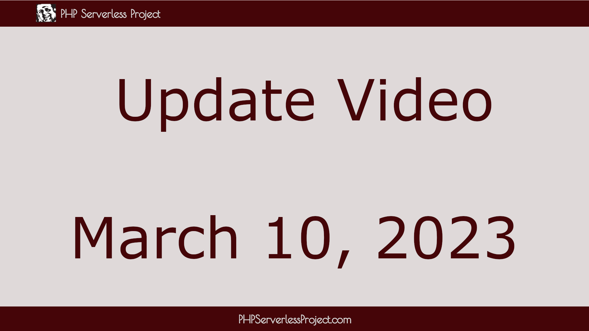 Project Update, March 10, 2023